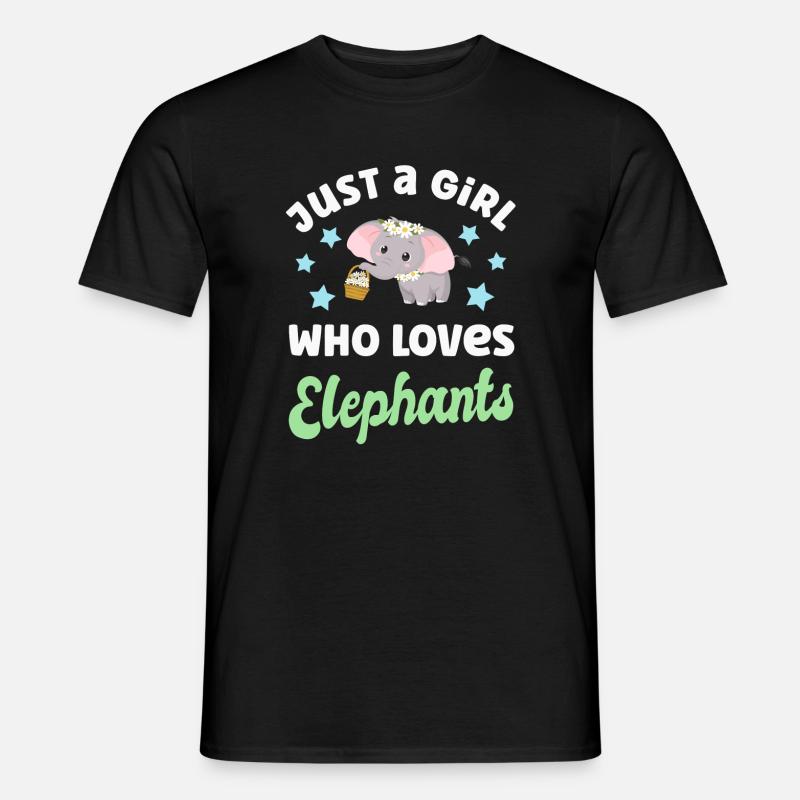 Elephant Elephants - Men’s T-shirt - black