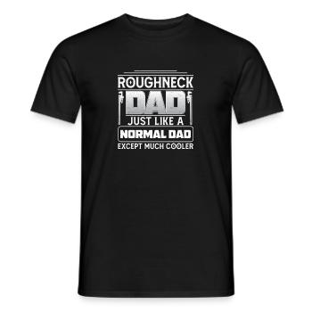 Roughneck Dad außer viel cooler lustiger - Männer T-Shirt - Schwarz - Vorne - AI Model Male 178 light (178cm)