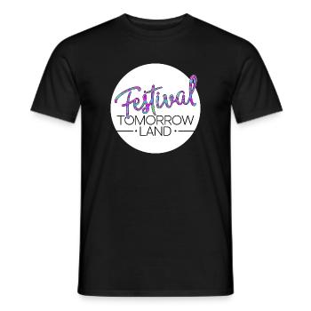 Tomorrowland Festival - Men's T-Shirt - black - Front - AI Model Male 178 light (178cm)