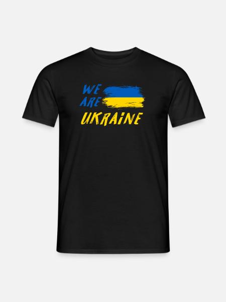 we are Ukraine - Men's T-Shirt - black