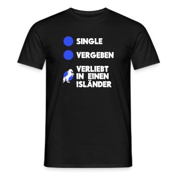 Pferde Humorvoll Statement Islandpferde Pferdefan - Männer T-Shirt - Schwarz - Vorne - AI Model Male 178 light (178cm)