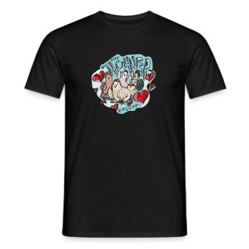 Verrückter Hühnerhaufen - Männer T-Shirt - Schwarz - Vorne - AI Model Male 178 light (178cm)