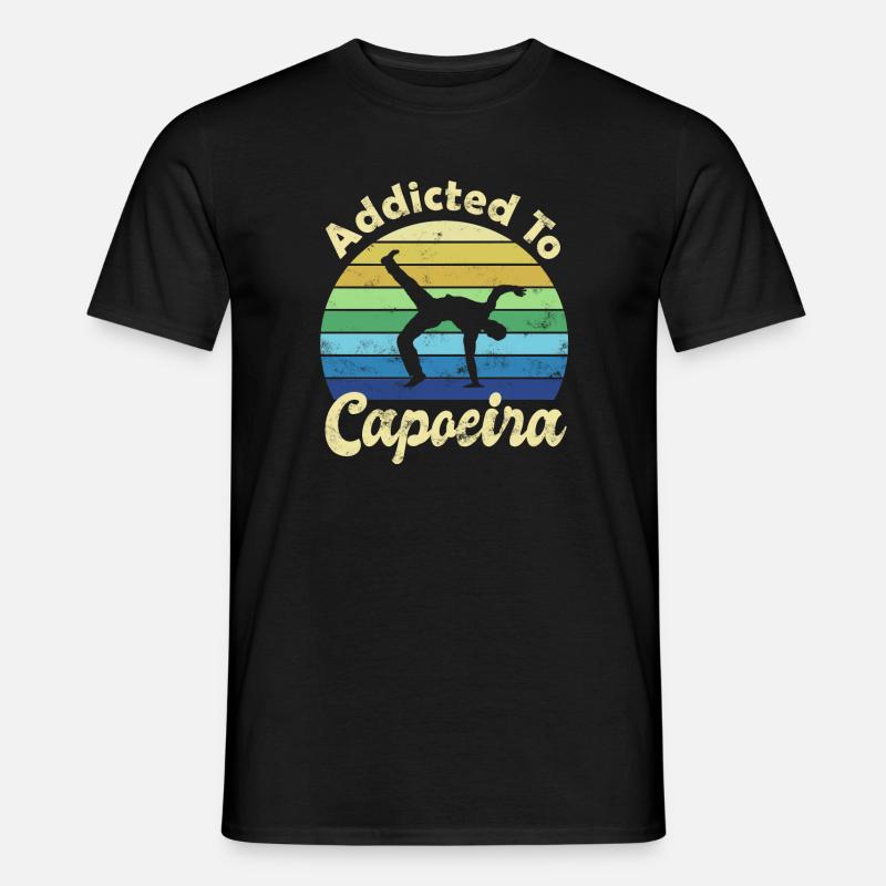 Capoeira - Männer T-Shirt - Schwarz