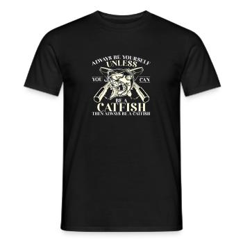 Sei immer du selbst, es sei denn, du kannst ein - Männer T-Shirt - Schwarz - Vorne - AI Model Male 178 light (178cm)
