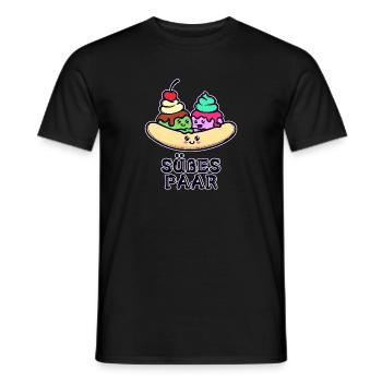 Nachspeise Süßigkeiten Statement Backen Naschen - Männer T-Shirt - Schwarz - Vorne - AI Model Male 178 light (178cm)