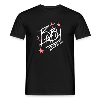 Bébé 2022 - Naissance Enceinte 2022 - T-shirt homme - noir - Devant - AI Model Male 178 light (178cm)