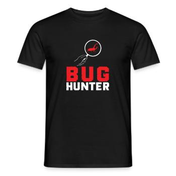 Bug Hunter Funny Entomologe Bug Species - Männer T-Shirt - Schwarz - Vorne - AI Model Male 178 light (178cm)
