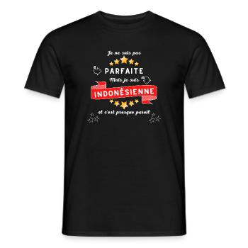 I'm not perfect but I'm a data unionist - Men's T-Shirt - black - Front - AI Model Male 178 light (178cm)