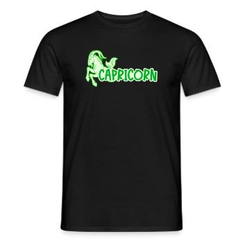 Steinbock Himmel Esoterik Astrologie Aberglaube - Männer T-Shirt - Schwarz - Vorne - AI Model Male 178 light (178cm)