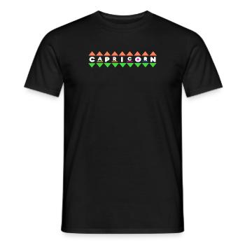 Sternbild Horoskop Aberglaube Himmel Steinbock - Männer T-Shirt - Schwarz - Vorne - AI Model Male 178 light (178cm)