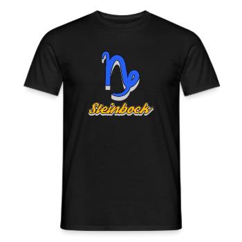 Superstition Esoteric Capricorn Horoscope Constellation - Men's T-Shirt - black - Front - AI Model Male 178 light (178cm)