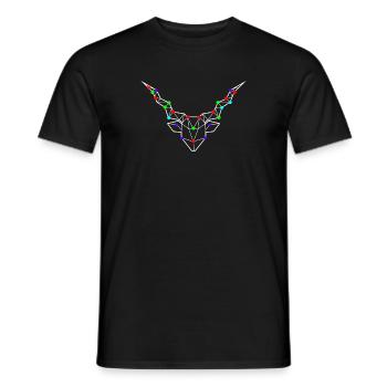 Konstellation Horoskop Galaxie Himmel Steinbock - Männer T-Shirt - Schwarz - Vorne - AI Model Male 178 light (178cm)