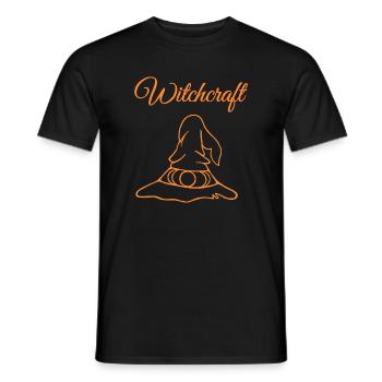 Witchcraft - Men's T-Shirt - black - Front - AI Model Male 178 light (178cm)