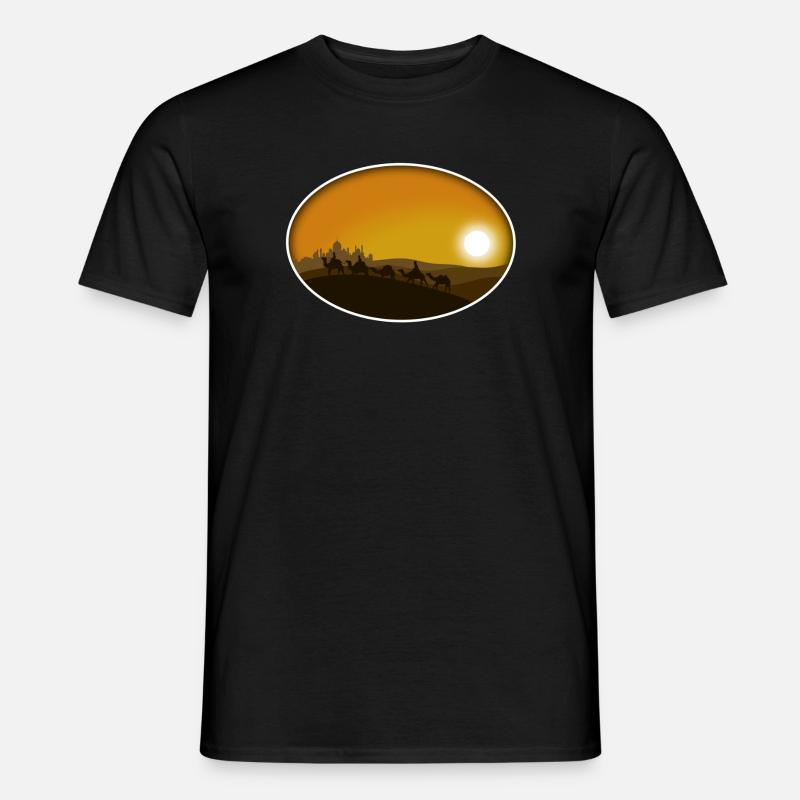 From afar - Männer T-Shirt - Schwarz
