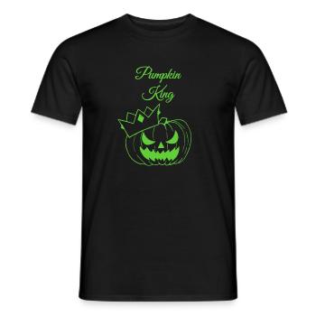 Roi Citrouille - T-shirt homme - noir - Devant - AI Model Male 178 light (178cm)