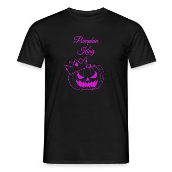 Roi Citrouille - T-shirt homme - noir - Devant - AI Model Male 178 light (178cm)