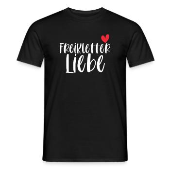 Freiklettern Klettern Liebe Berge Sport Geschenk - Männer T-Shirt - Schwarz - Vorne - AI Model Male 178 light (178cm)