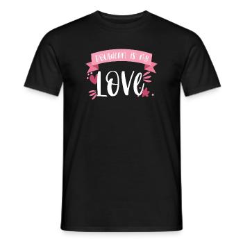 Bouldern Berge Klettern Boulderin Geschenk - Männer T-Shirt - Schwarz - Vorne - AI Model Male 178 light (178cm)