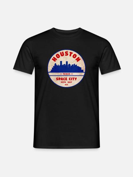 Houston - Men's T-Shirt - black