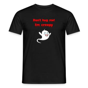 lustige Tees, Sprüche, Geister, verschenken - Männer T-Shirt - Schwarz - Vorne - AI Model Male 178 light (178cm)