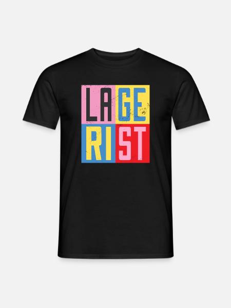 Conception d’entrepôt - T-shirt homme - noir