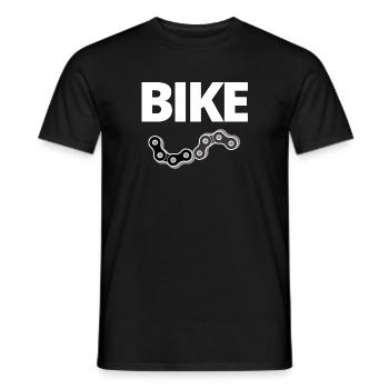 vélo, cycliste, fan de cyclisme - T-shirt homme - noir - Devant - AI Model Male 178 light (178cm)