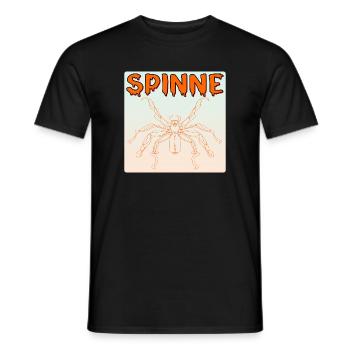 HALLOWEEN KOSTÜME - SPINNENTIERE SPINNE - Männer T-Shirt - Schwarz - Vorne - AI Model Male 178 light (178cm)