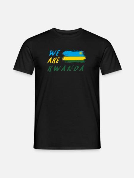 We are Rwanda - Men's T-Shirt - black