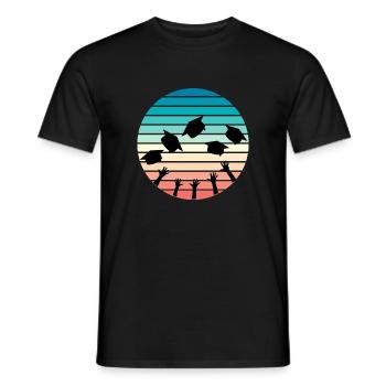 Graduation - Graduation Gift Ideas - Männer T-Shirt - Schwarz - Vorne - AI Model Male 178 light (178cm)
