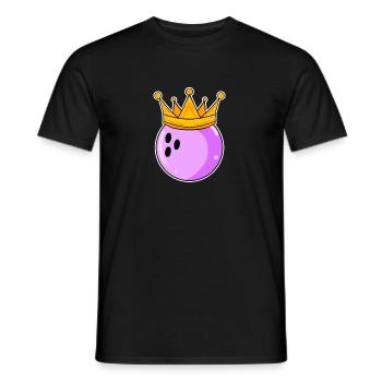 Bowling Women Partner Look - T-shirt homme - noir - Devant - AI Model Male 178 light (178cm)