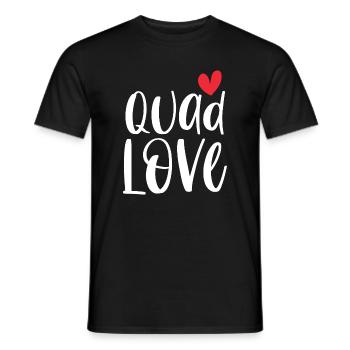 Quad Quad Rider Offroad Passion Cadeau - T-shirt homme - noir - Devant - AI Model Male 178 light (178cm)