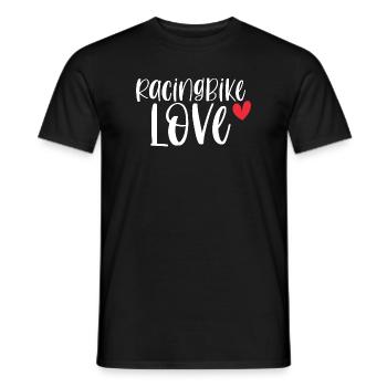 Bike Sport Cycling Cadeau Racingbike Love! - T-shirt homme - noir - Devant - AI Model Male 178 light (178cm)