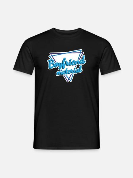 Friendship Bond with Heart Shape - Men's T-Shirt - black