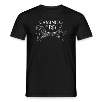 Caminito (dunkel) - Männer T-Shirt - Schwarz - Vorne - AI Model Male 178 light (178cm)