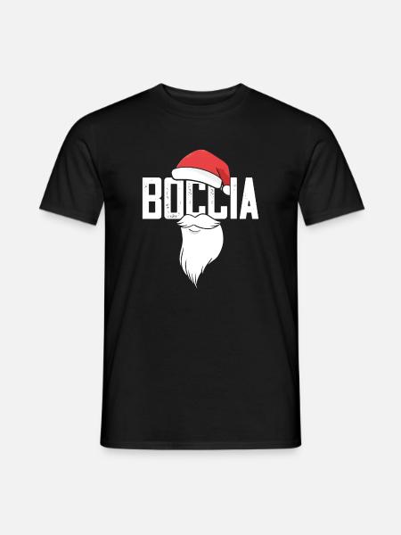 Boccia Player Santa Claus Balls Boccia - Men's T-Shirt - black