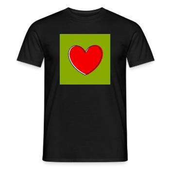 Cadeau pour la fête des mères : Idée de cadeau pour la fête des mères - T-shirt homme - noir - Devant - AI Model Male 178 light (178cm)