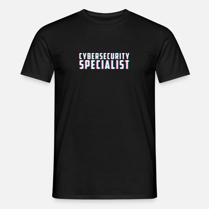 Tolle Cybersecurity Codierungskunst für einen - Männer T-Shirt - Schwarz