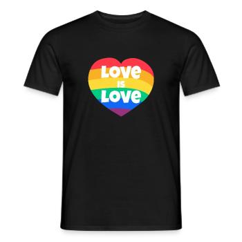 Valentine's day, Valentine's day, Valentine's day, - Men's T-Shirt - black - Front - AI Model Male 178 light (178cm)