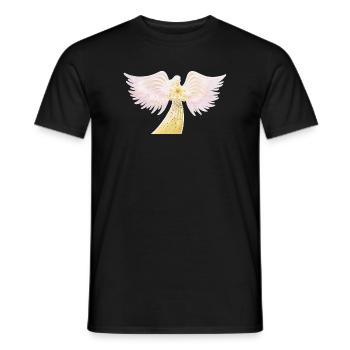 Lichtbringer - Sonja Ariel von Staden - Männer T-Shirt - Schwarz - Vorne - AI Model Male 178 light (178cm)