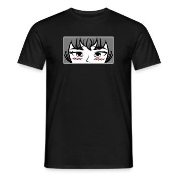 Pop Culture Geek Comic Anime Cosplay Manga Japon - T-shirt homme - noir - Devant - AI Model Male 178 light (178cm)