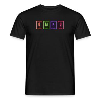 Otaku Pop Culture Manga Anime Kanji Disant Japonais - T-shirt homme - noir - Devant - AI Model Male 178 light (178cm)
