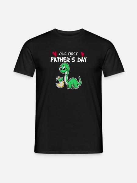 Fête des Pères - Premier cadeau de la fête des Pères - T-shirt homme - noir