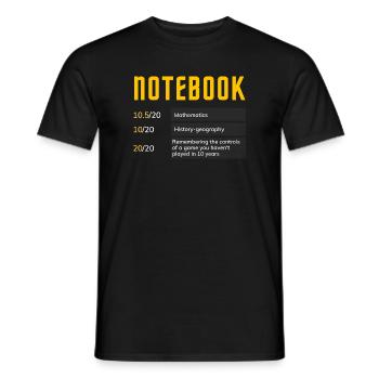 Erinnern an Videospiele - Männer T-Shirt - Schwarz - Vorne - AI Model Male 178 light (178cm)