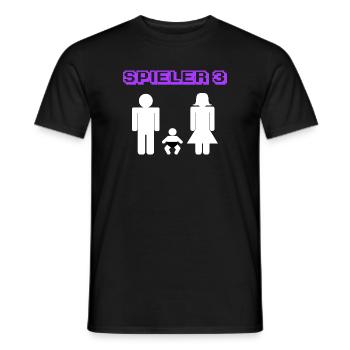 Elternschaft Statement Schwanger Baby Geboren - Männer T-Shirt - Schwarz - Vorne - AI Model Male 178 light (178cm)
