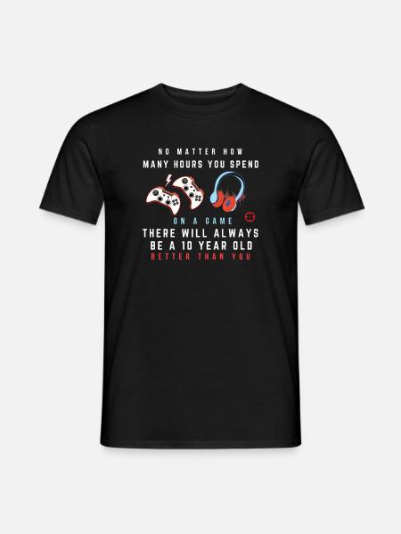 Game Rivalry Quip Tee - Men's T-Shirt - black