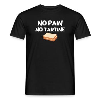 Bäcker, Bäcker, Bäcker - Männer T-Shirt - Schwarz - Vorne - AI Model Male 178 light (178cm)