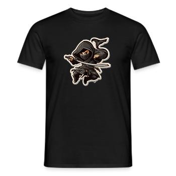 Ninja - Men's T-Shirt - black - Front - AI Model Male 178 light (178cm)