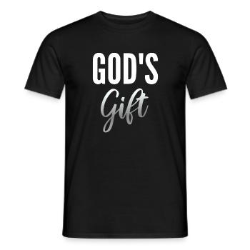 Don de Dieu - T-shirt homme - noir - Devant - AI Model Male 178 light (178cm)