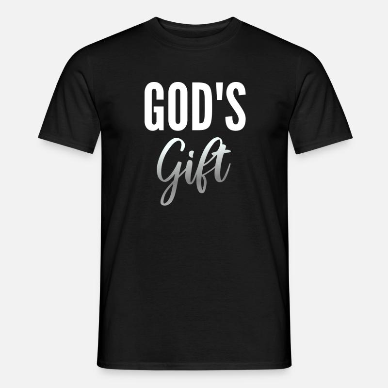 Geschenk Gottes - Männer T-Shirt - Schwarz