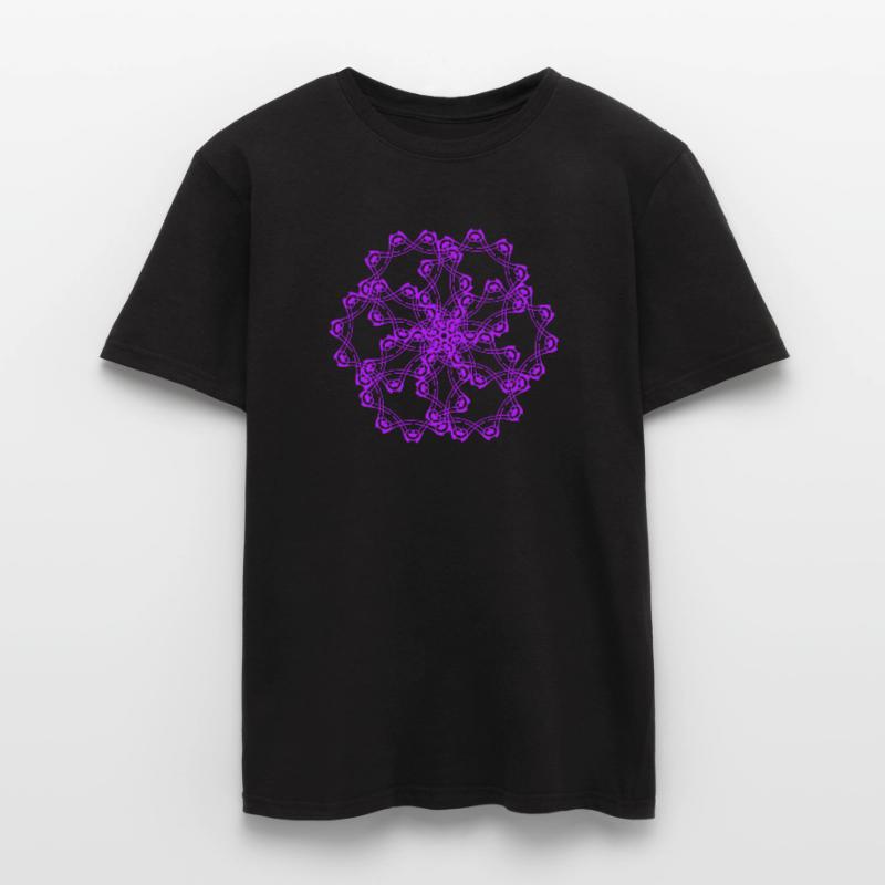 Random patterns circled Men’s T-shirt